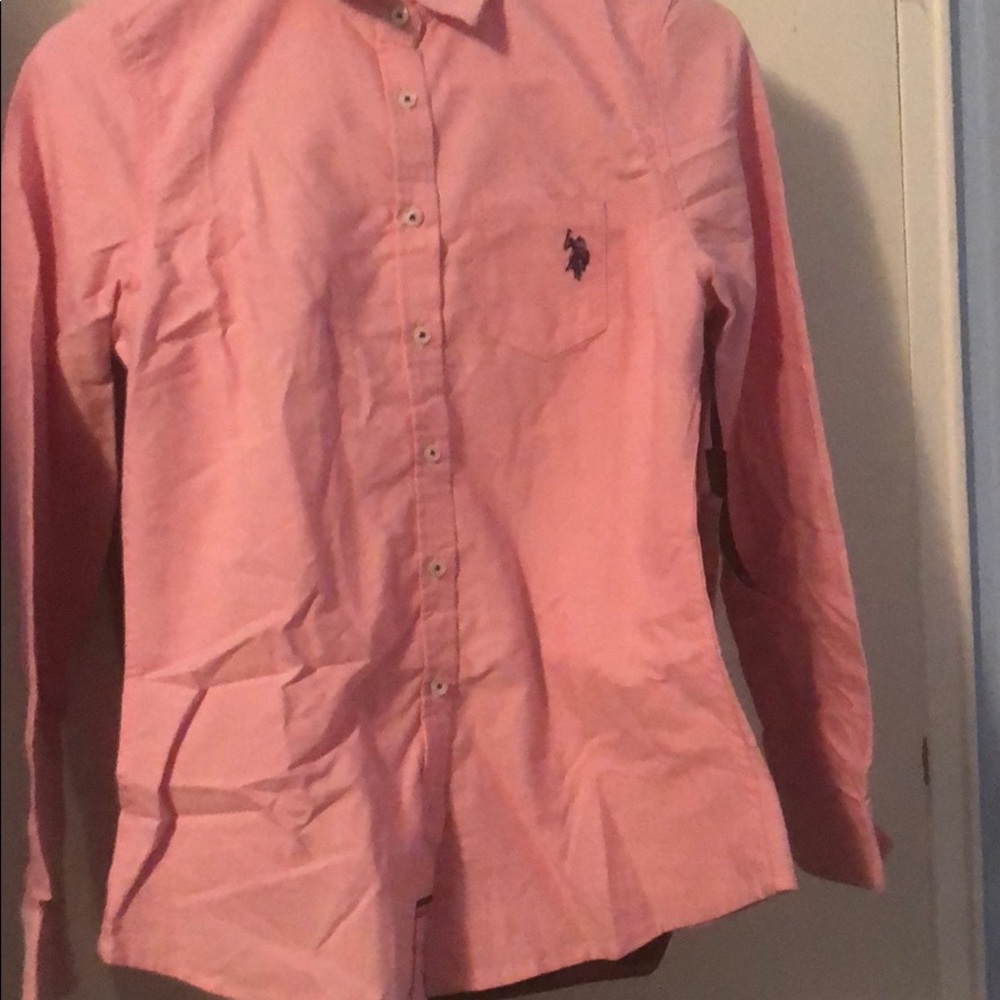 NWT Long sleeve button down shirt